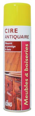 BOMBE CIRE BOIS CLAIR AEROSOL 500ml