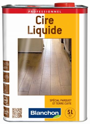 CIRE LIQ INCOLORE ENTRETIEN BOIS CIRÉ 5L