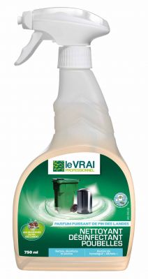 VRAI NETTOYANT POUBELLE spray 750ML