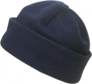 BONNET BLEU EN LAINE POLAIRE 