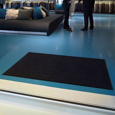 TAPIS BORDE PRISMA BLEU 90 x 150