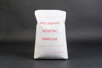 SCIURE ABSORBANT IGNIFUGEE SAC 40 L