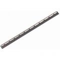 BARRETTE VITRE INOX ET JOINT 35CM