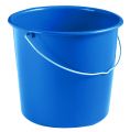SEAU PLAST ROND BLEU 12L ANSE METAL